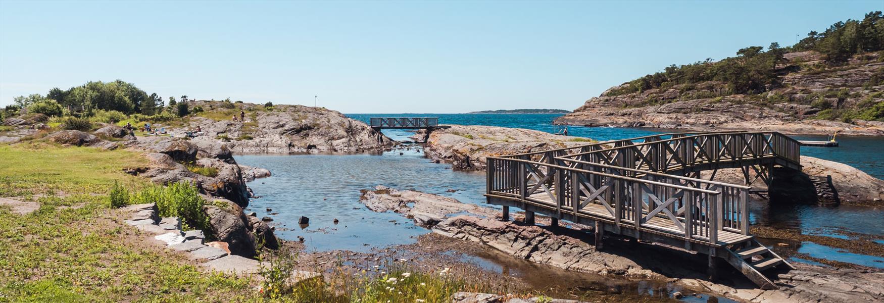 Kyststien ved Krogshavn i Langesund