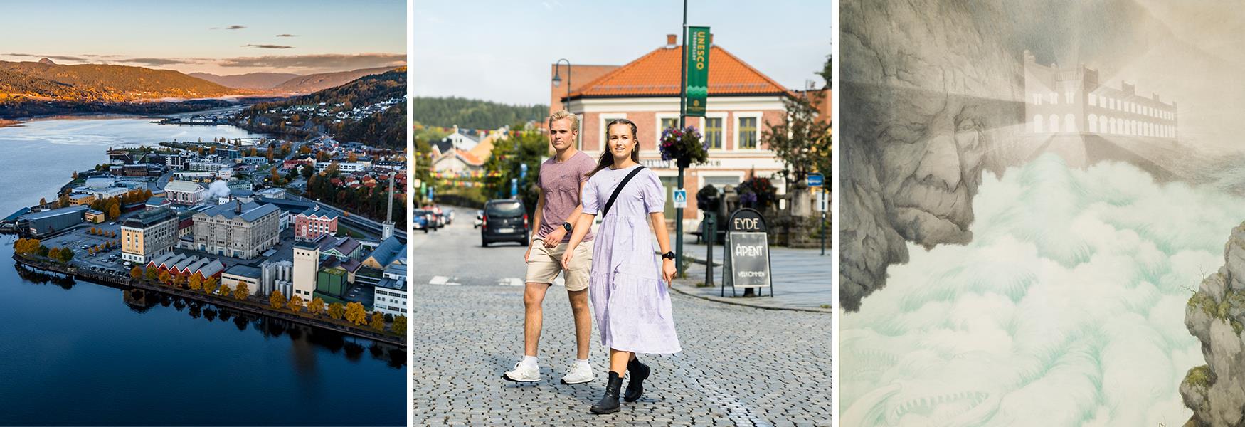 Oppdag industrihistorien på Notodden som har gitt dem plass på UNESCOs Verdensarvliste.