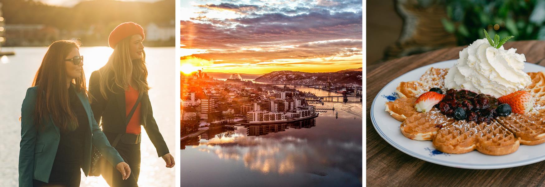 banner for bypåske i Porsgrunn