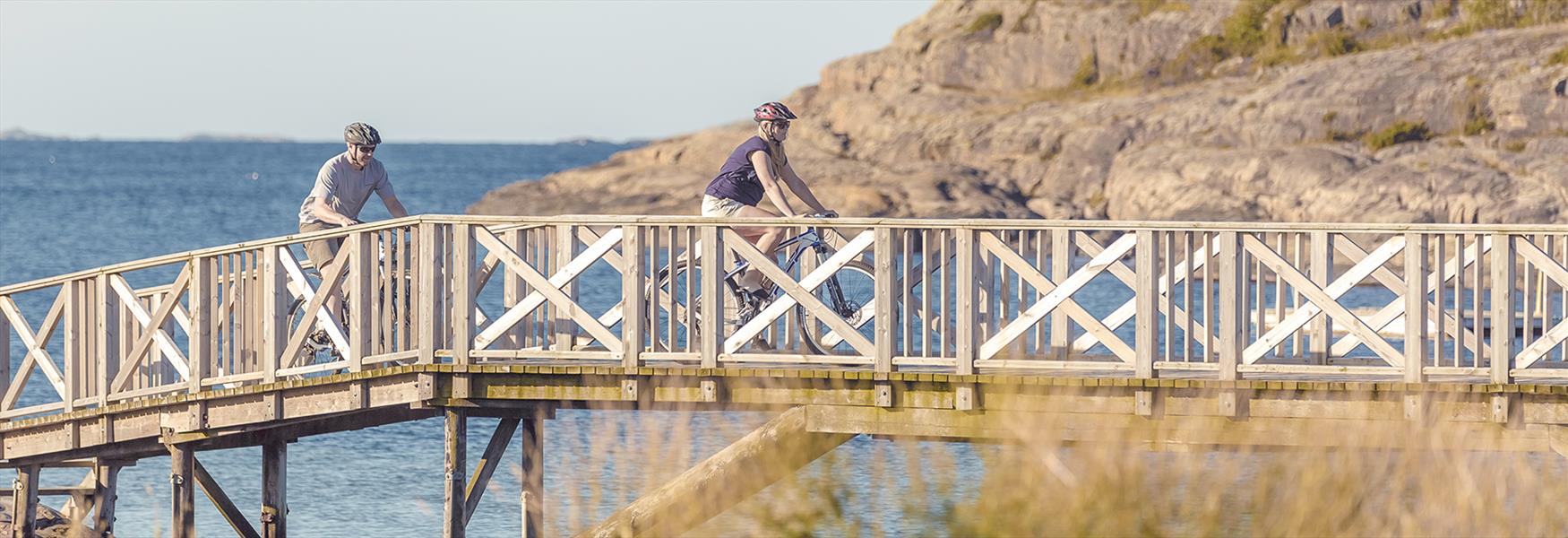 sykling langs Telemarkskysten