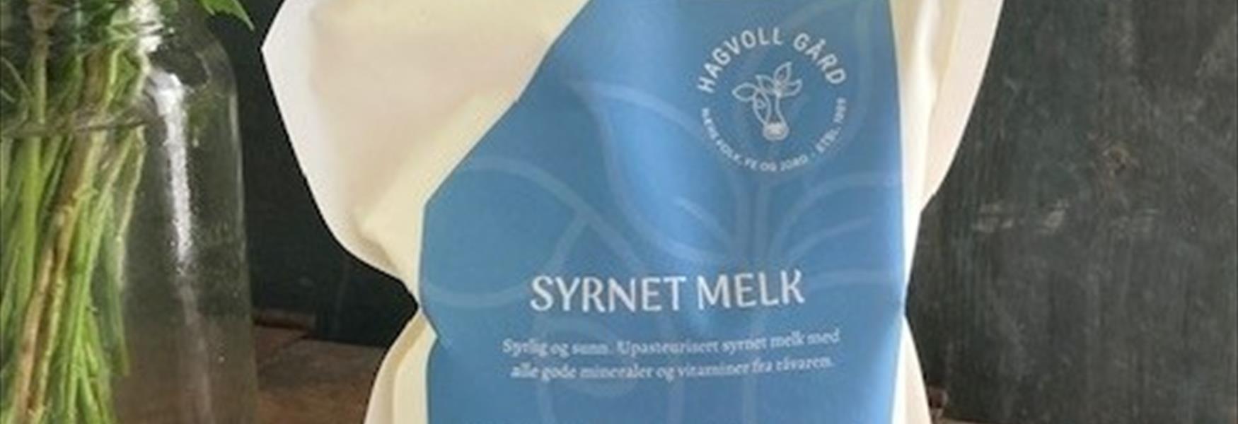 syrnet melk fra hagvoll gård