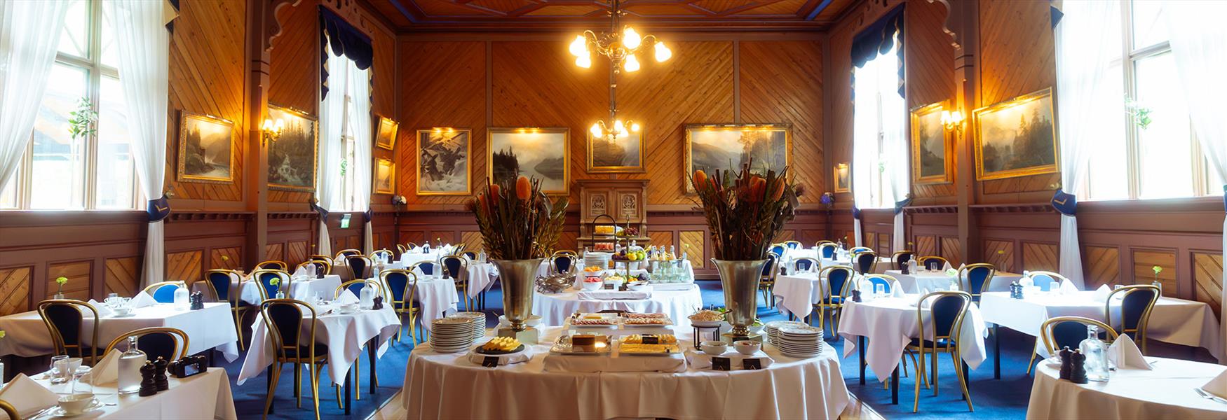 restaurant på Dalen Hotel