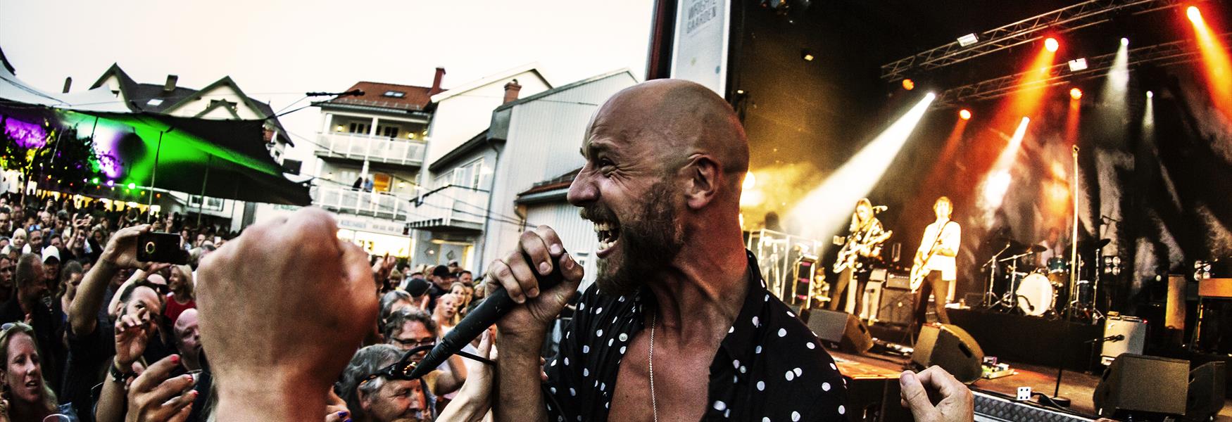 konsert på Wrightegaarden