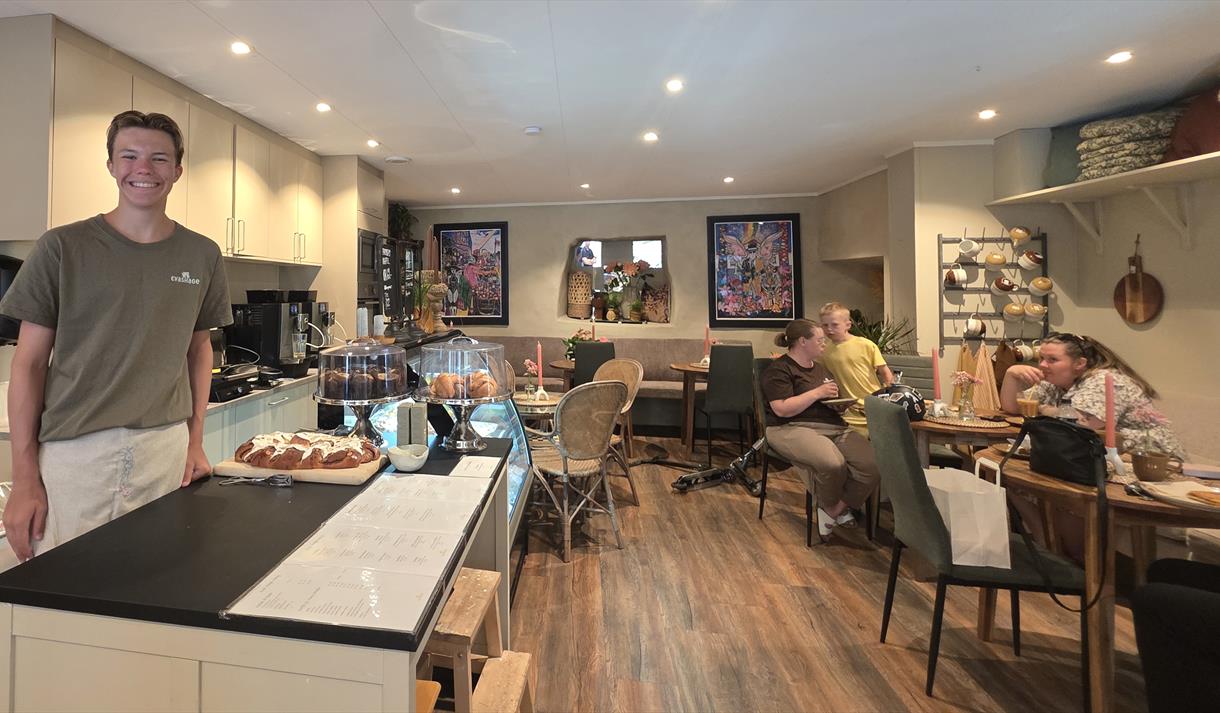 Evas Hage, kafe i Kragerø