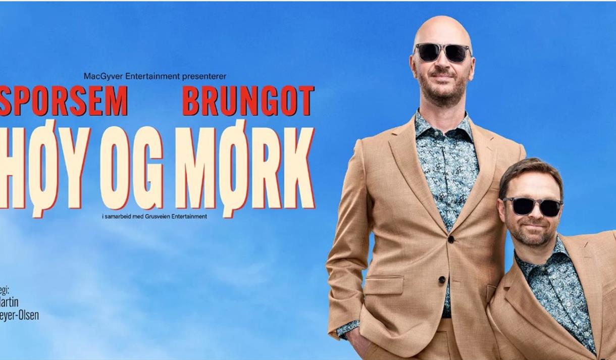 plakat til "Høy og mørk"