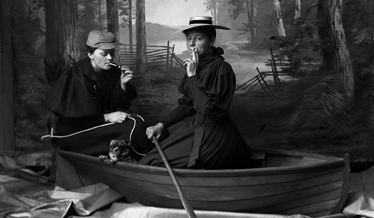 Marie Høeg og Bollette Berg