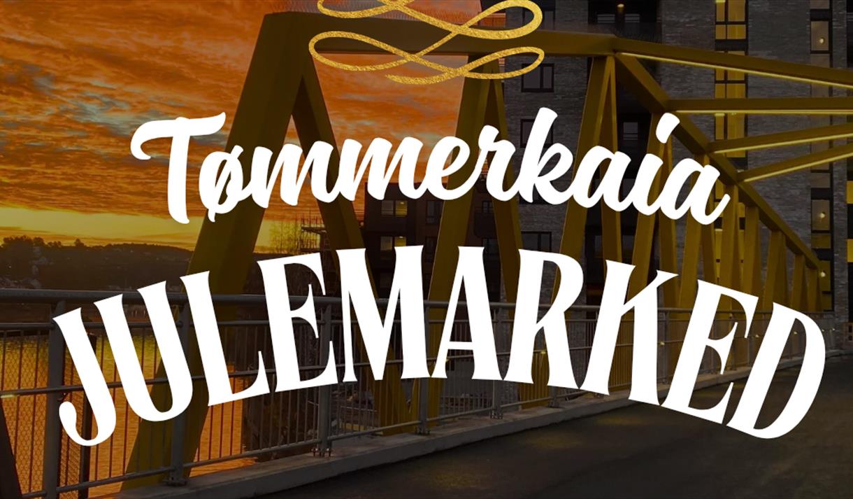 plakat til "Julemarked på Tømmerkaia"