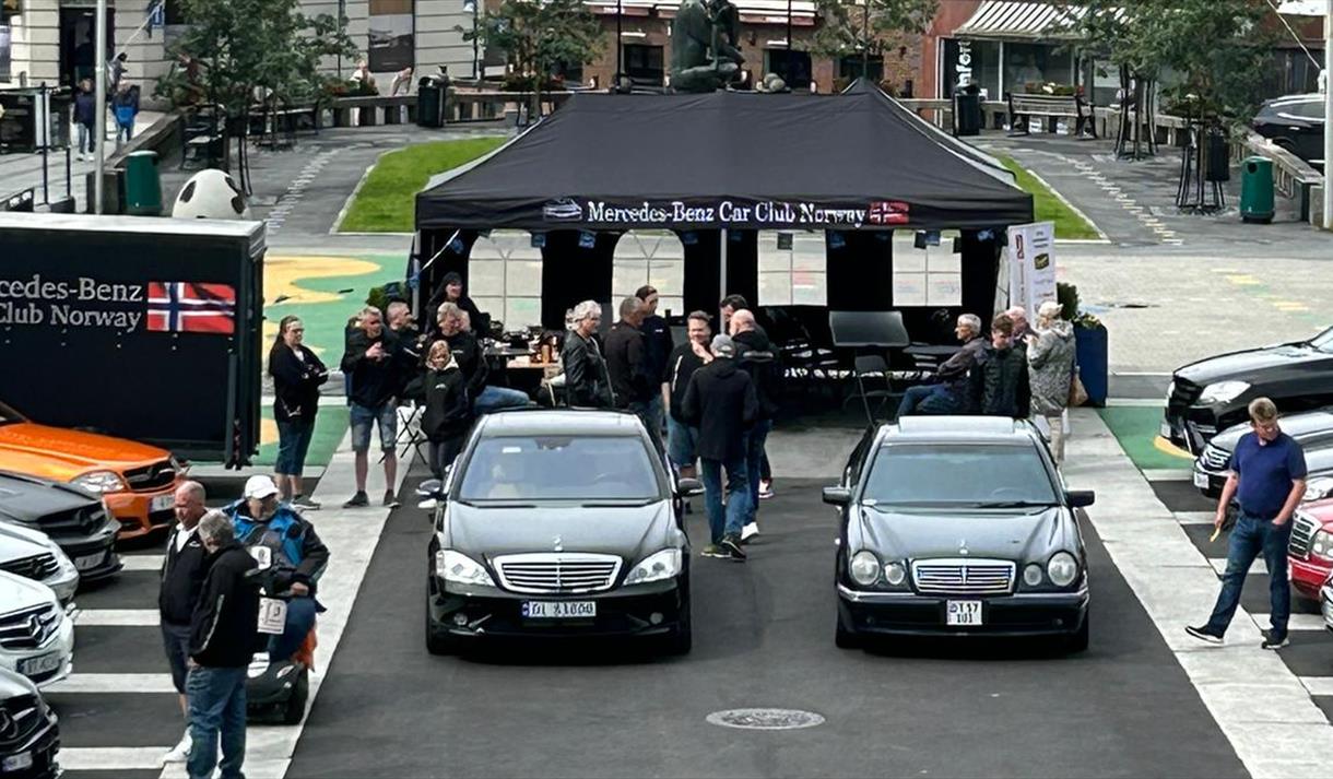 Sommertreff Mercedes-Benz Car Club i Notodden
