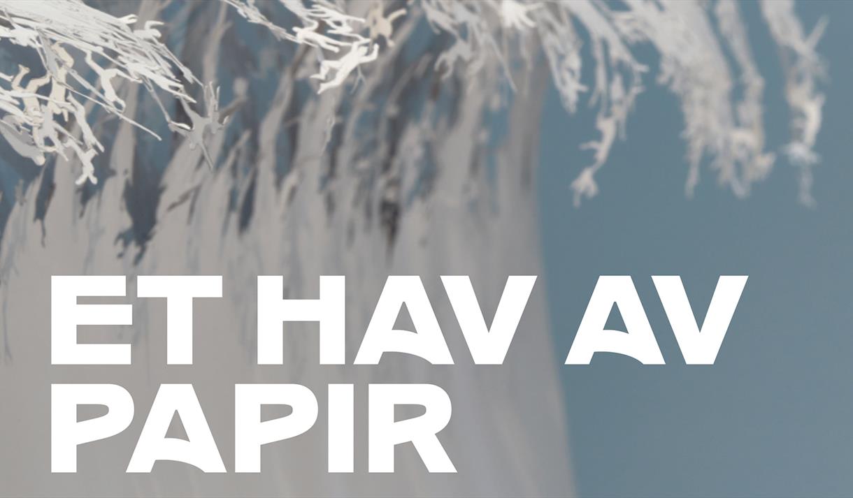 Plakat til "Et hav av papir