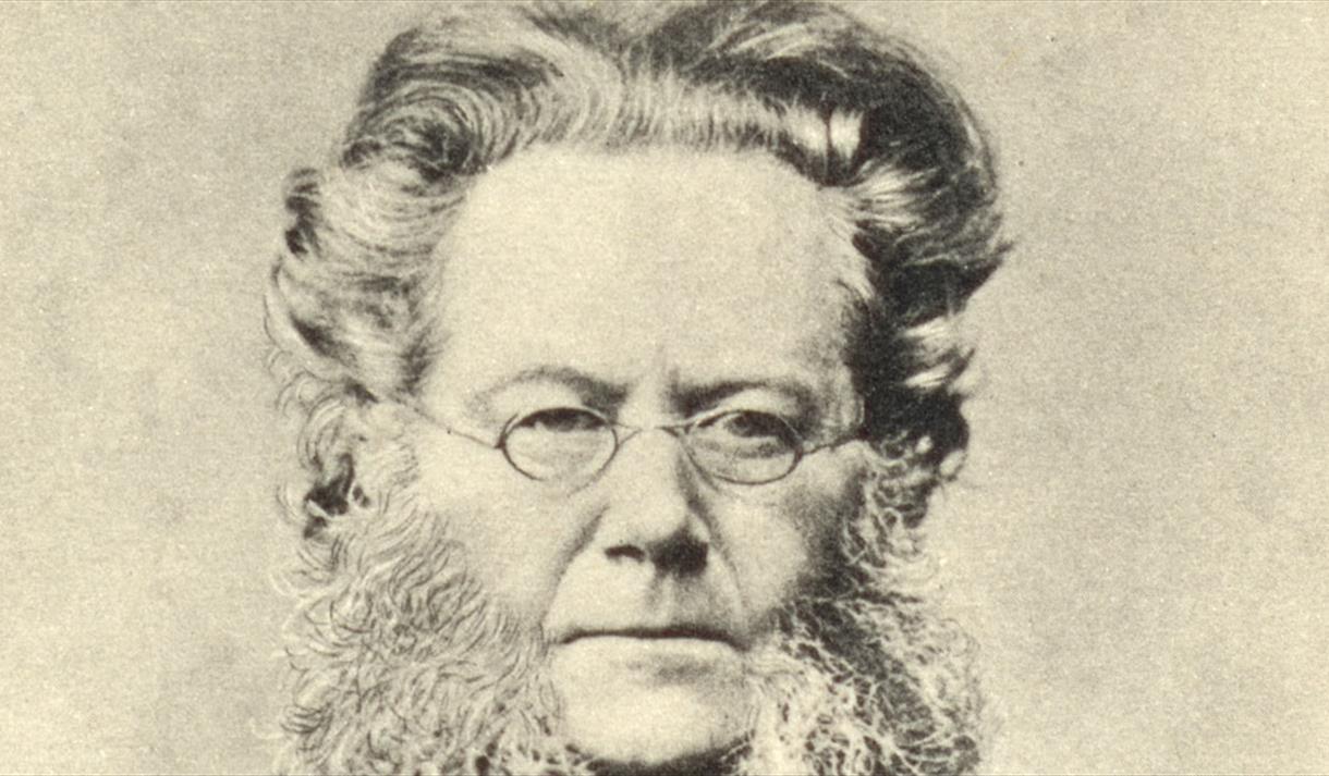 foto av Henrik Ibsen