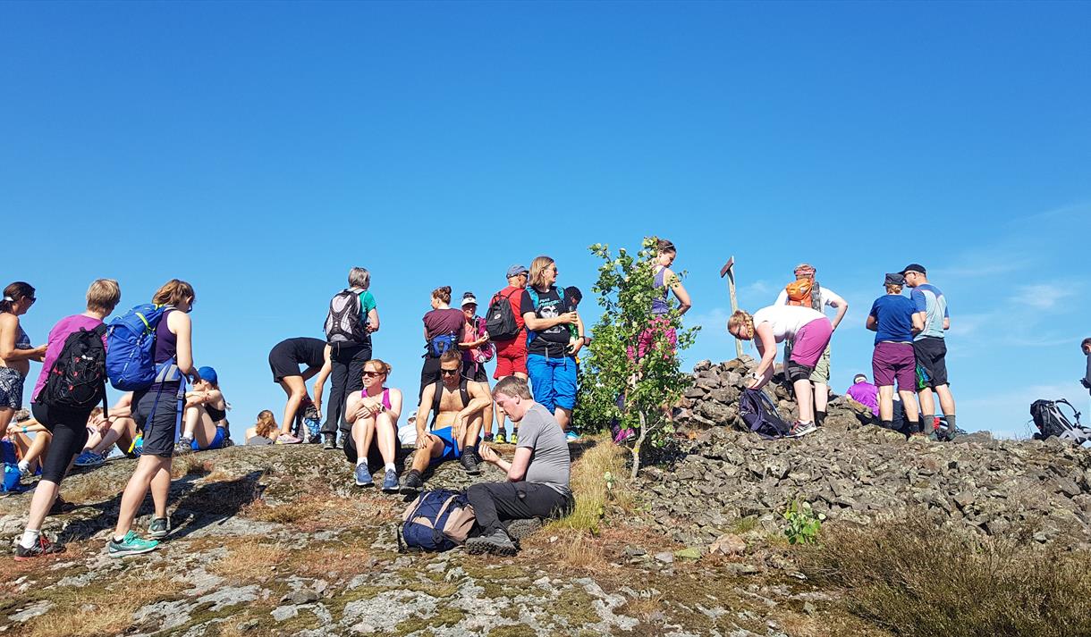 folk på tur