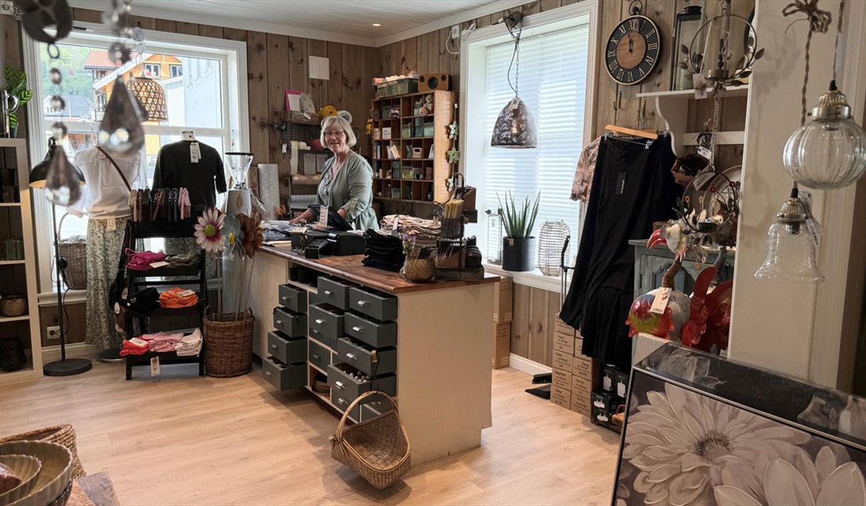 butikken Oleas Hus i Fyresdal