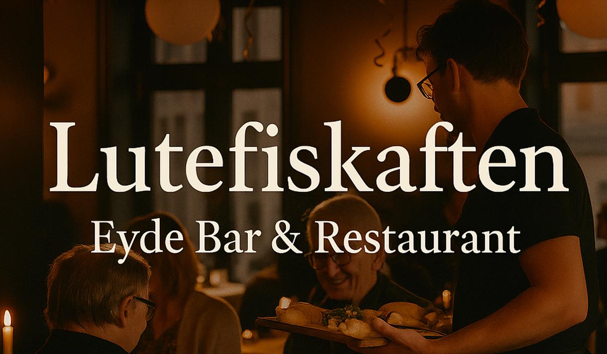 plakat til "Lutefiskaften"