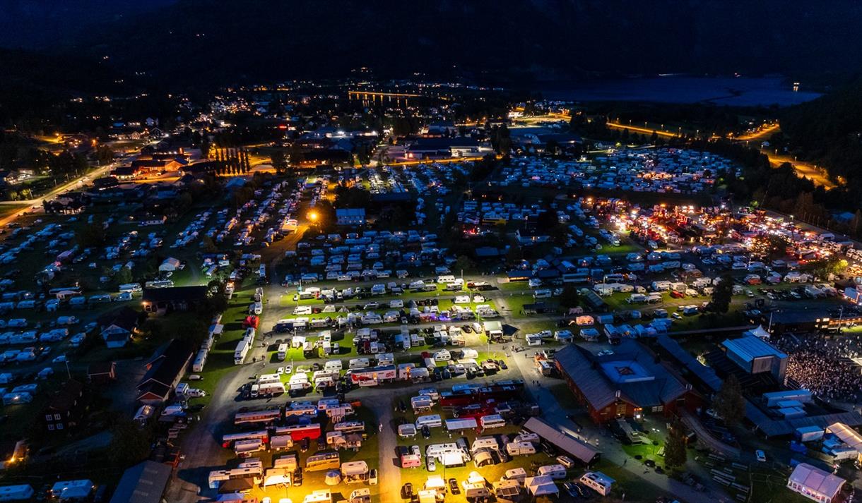 countryfestivalen om kvelden