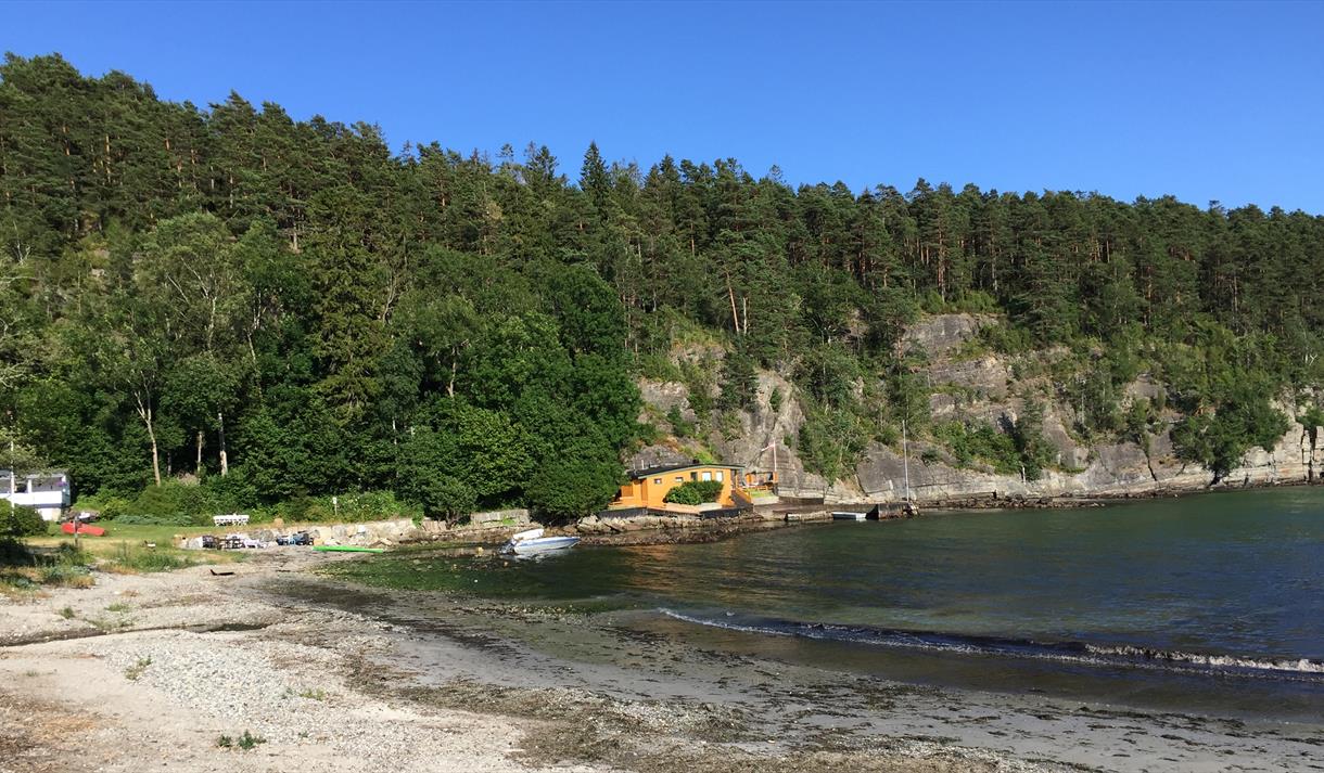 Sandvika badeplass i Bamble