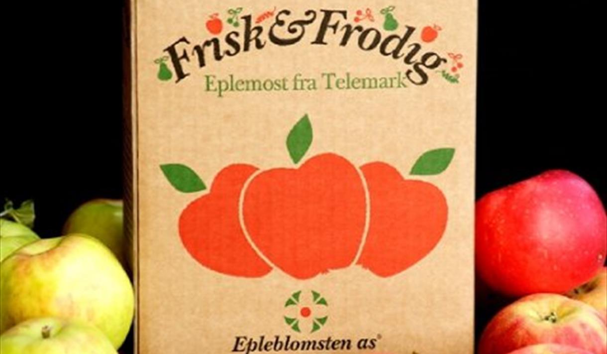 Bag in box med eplemost