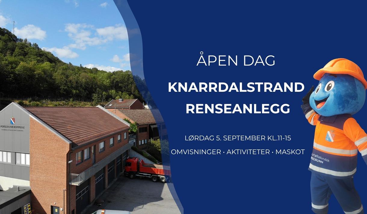 Åpen dag på Knarrdalstrand renseanlegg
