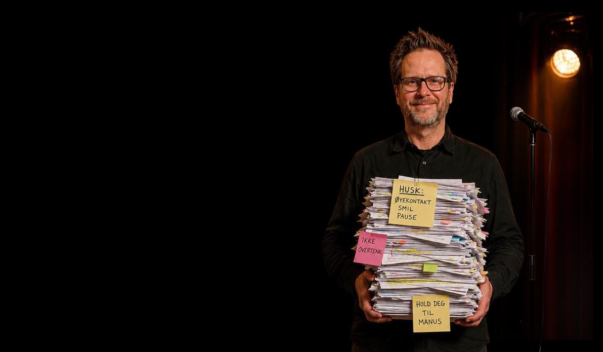 Yngve Skomsvoll "Overtenker - et standupshow"