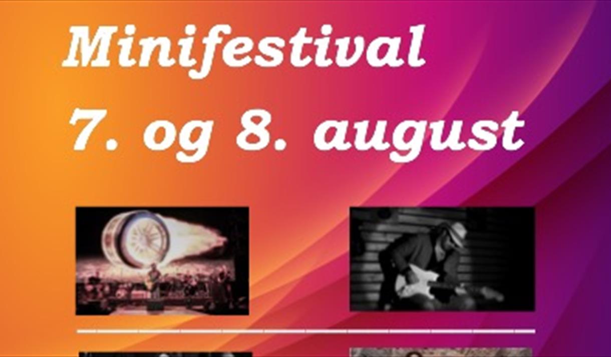 plakat til "minifestival"