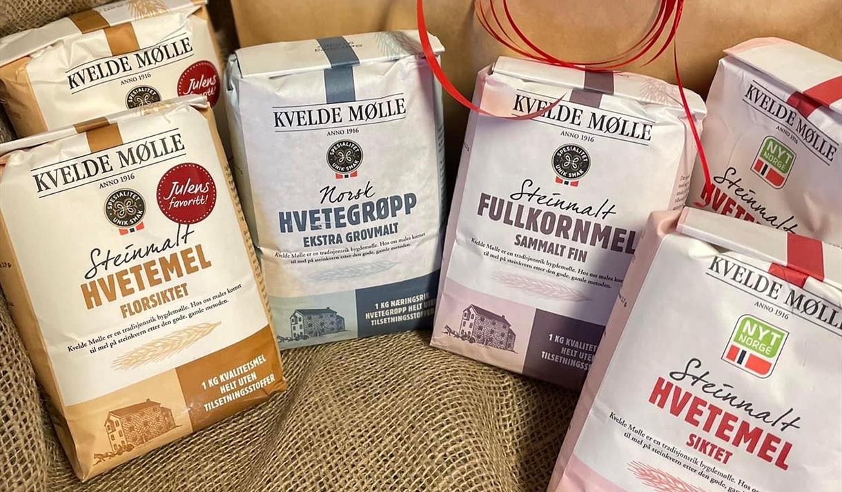 Mel fra kvelde mølle