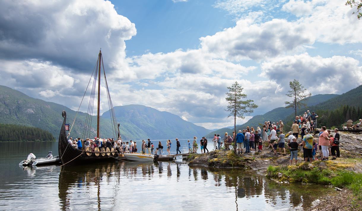 Vikingdag på Kviteseid Bygdetun