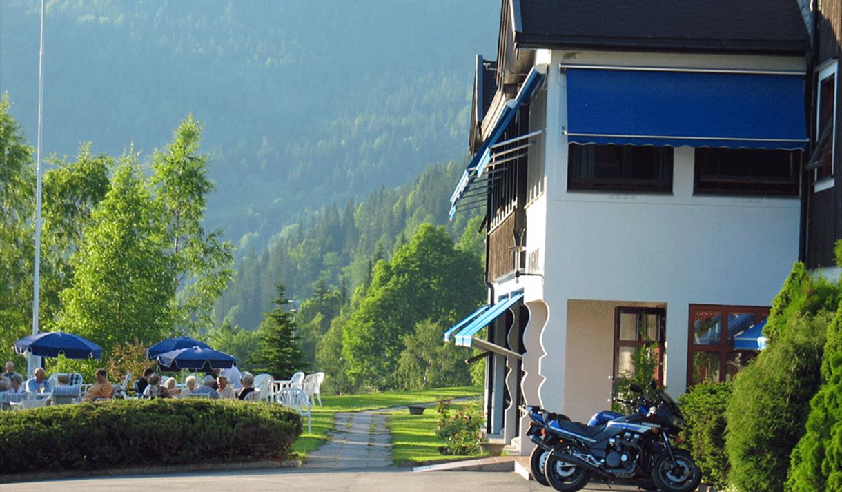 Inngang Morgedal hotell