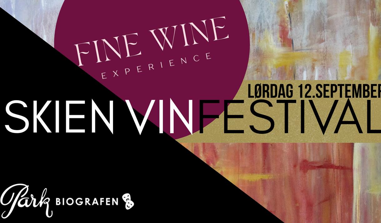 plakat til Skien Vinfestival