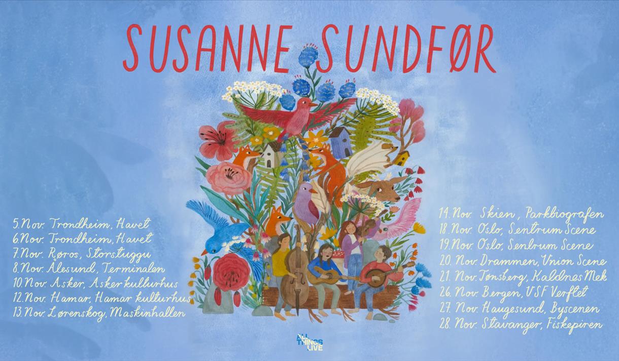 plakat til "Susanne Sundfør"