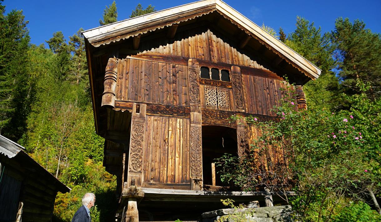 Loftet på Klauvreid i Tokke. Bygningsvern Telemark.