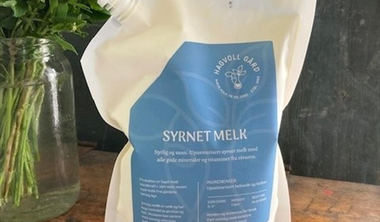 syrnet melk fra hagvoll gård