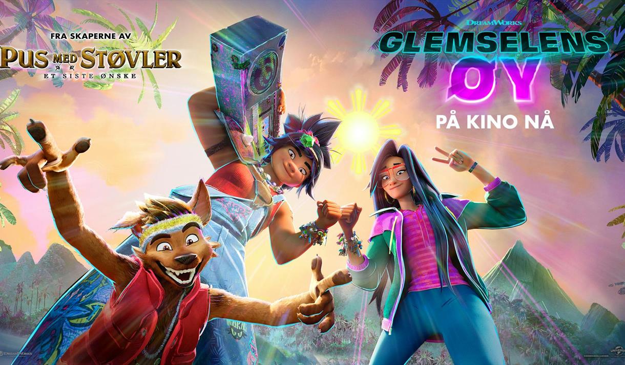 Plakat til "Glemselens øy"