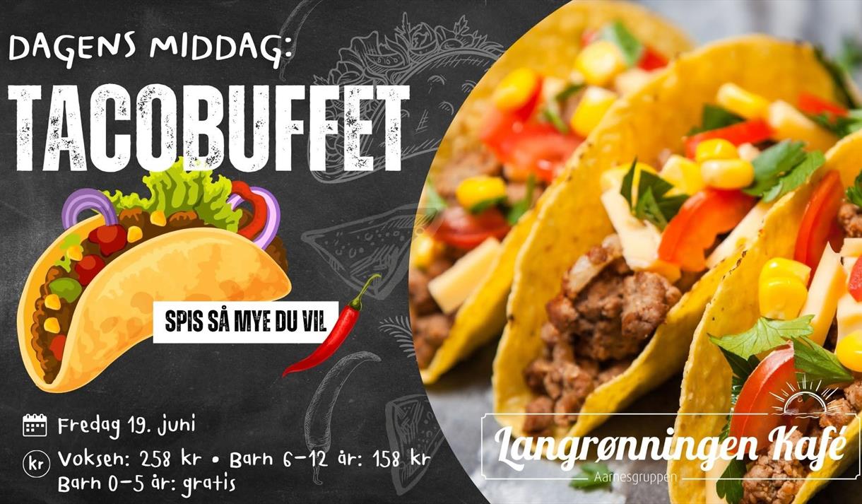 plakat til "Tacobuffet"