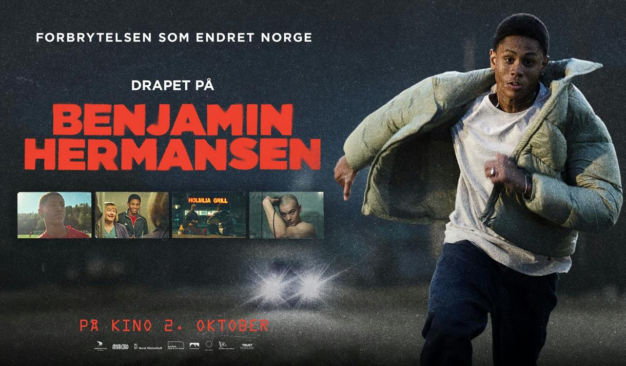 plakat til "Drapet på Benjamin Hermansen"