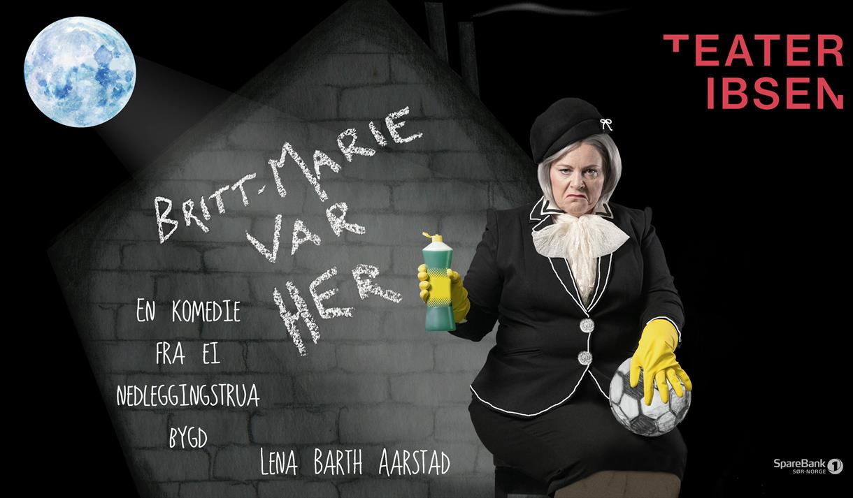 Plakat til "Britt-Marie var her"