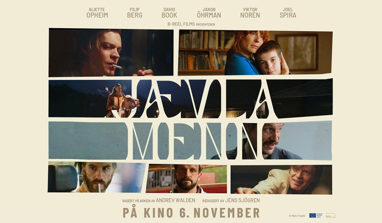 plakat til "Jævla menn"