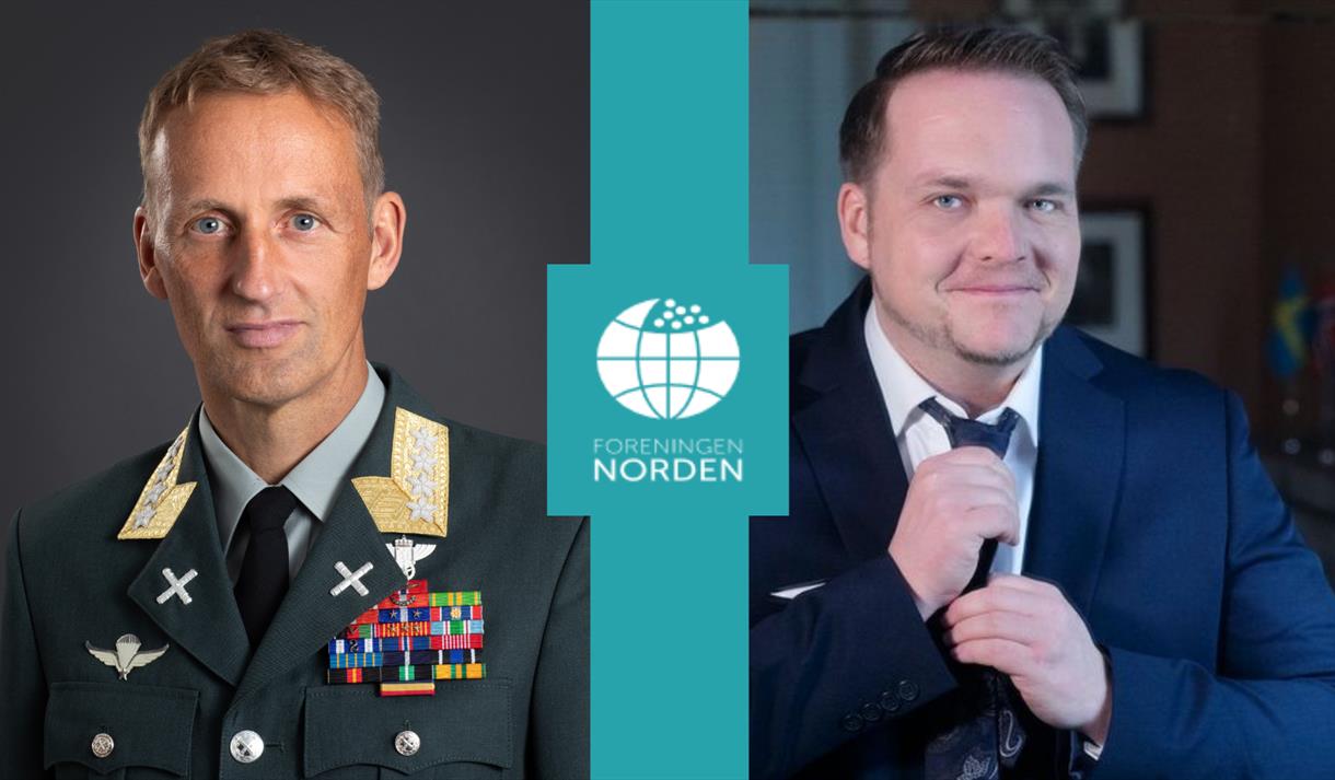 Eirik Kristoffersen og NRK-korrespondent Joakim Reigstad