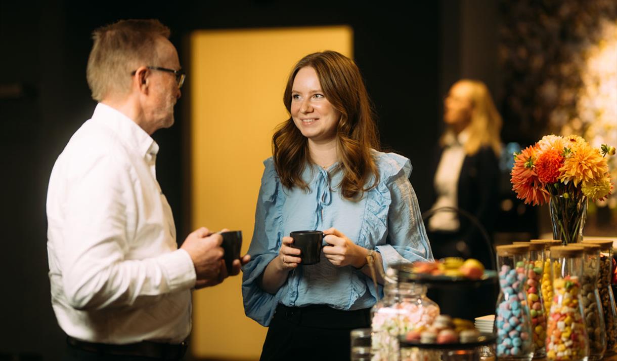 gjester på møte hos Bø Hotell