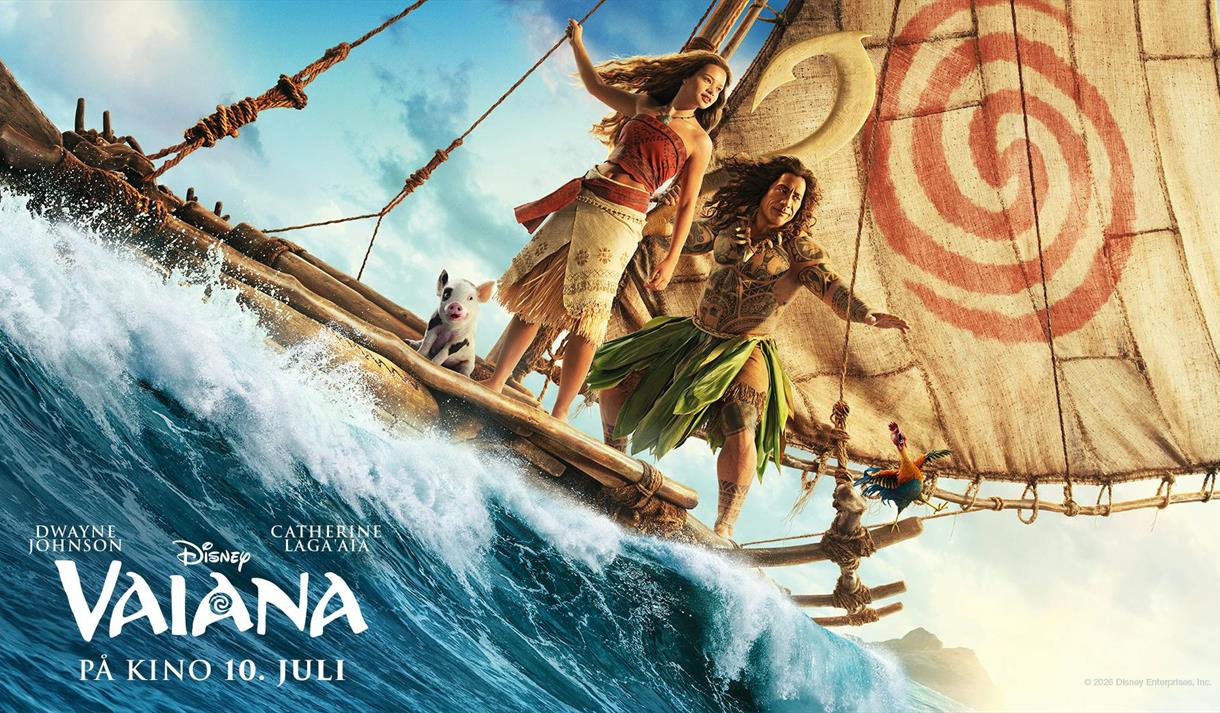 plakat til "Vaiana"