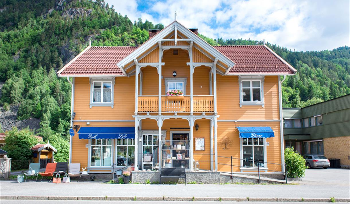 huset til Gullsmed Vinjerui i Dalen