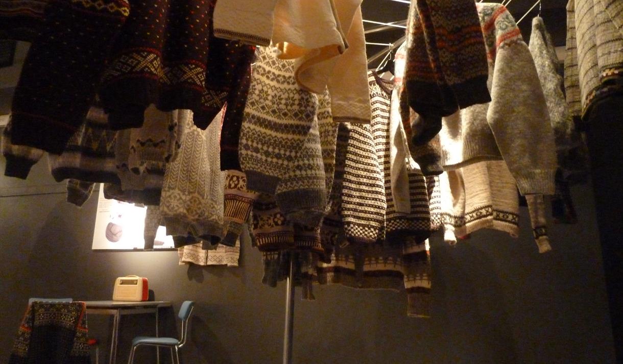 Fra utstillinga "Kufteskogen" ved Vest-Telemark Museum 2014