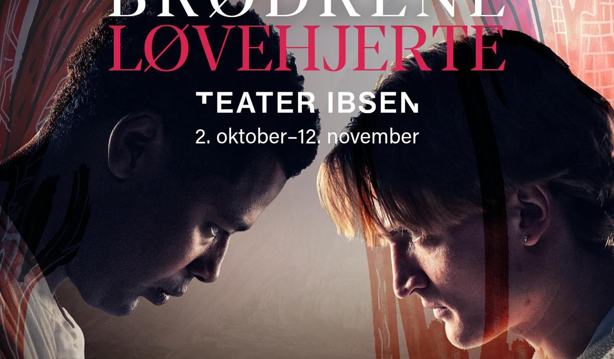 plakat med to menn