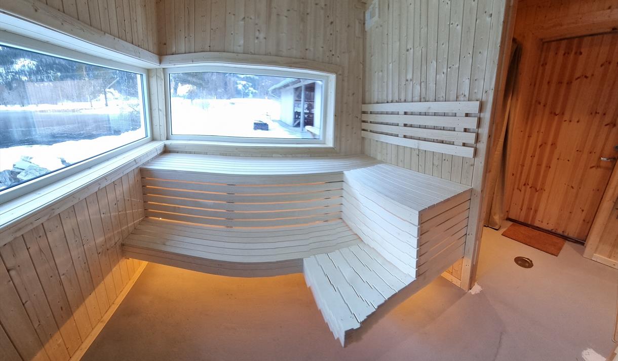 Saga Sauna vinter