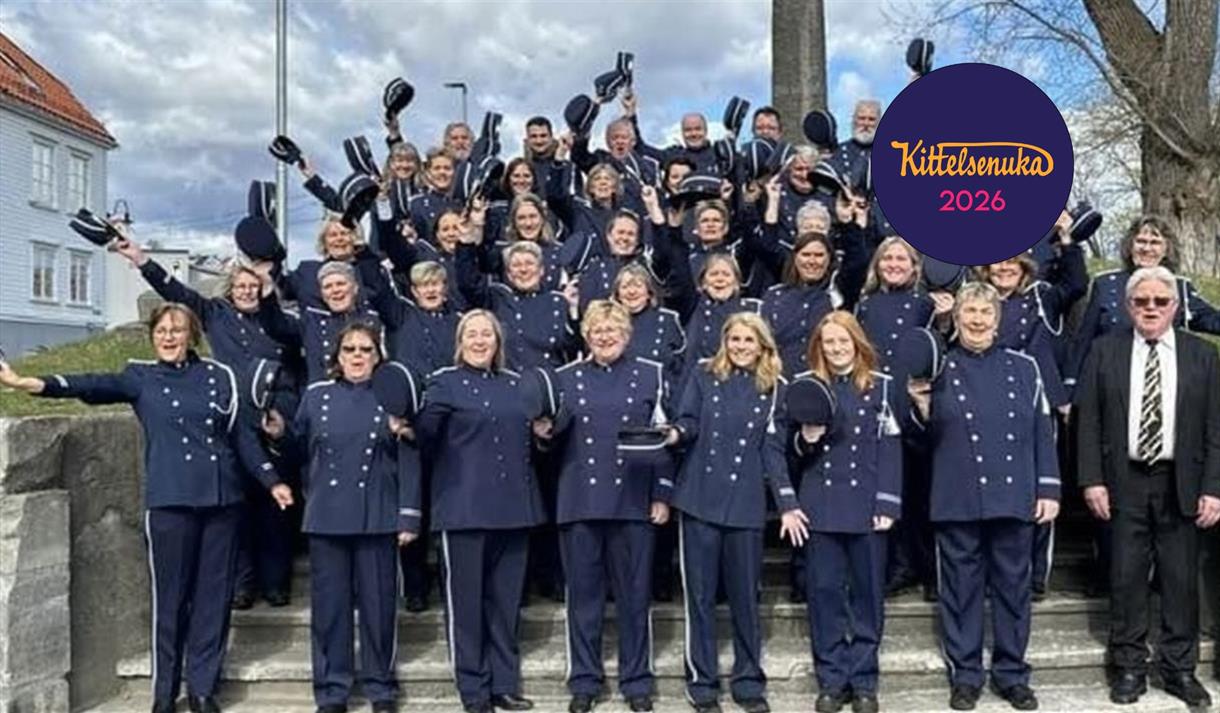 mange korps glade mennesker