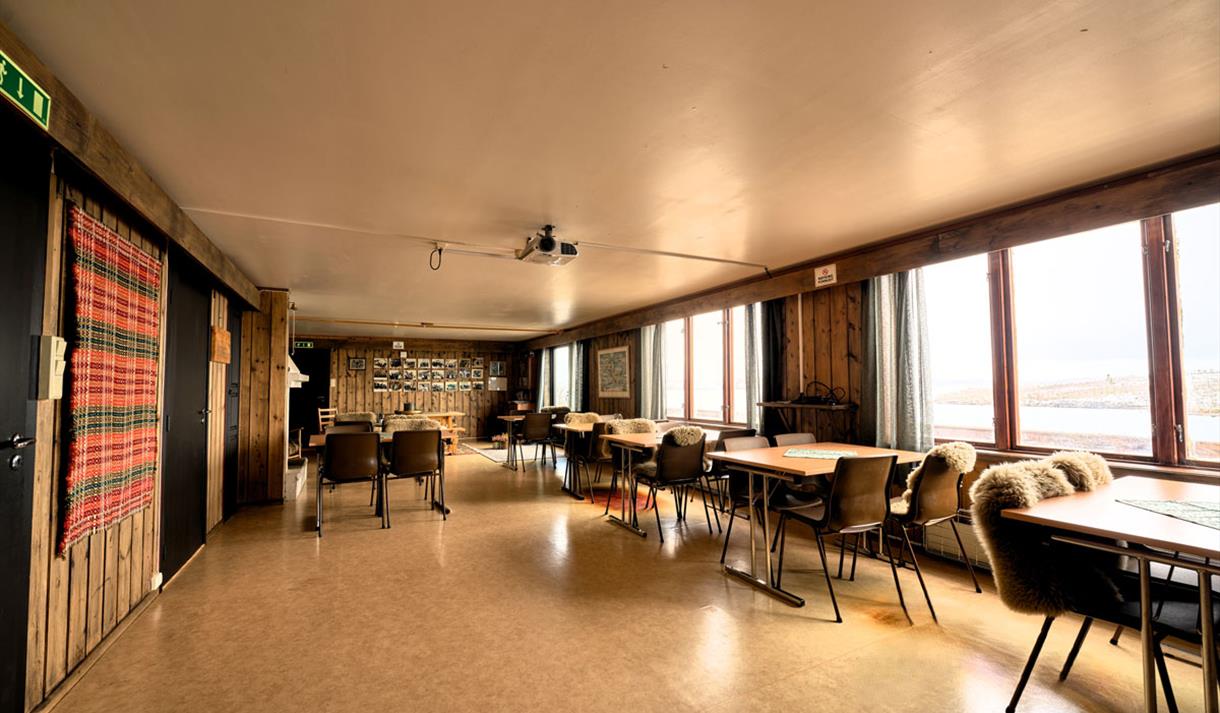 konferanserom på Møsstrond Turisthytte