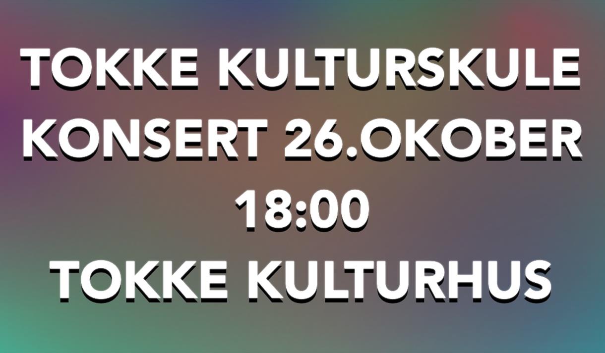 konsert Tokke kulturhus