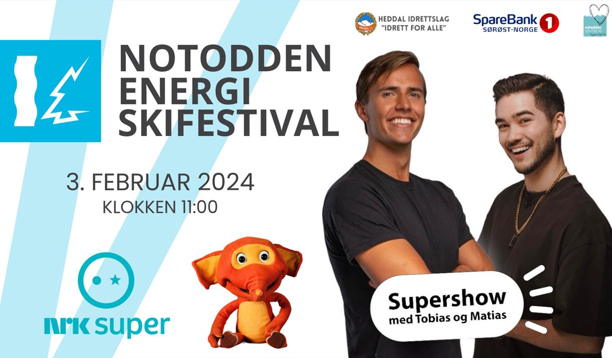 plakat til Notodden Energi Skifestival