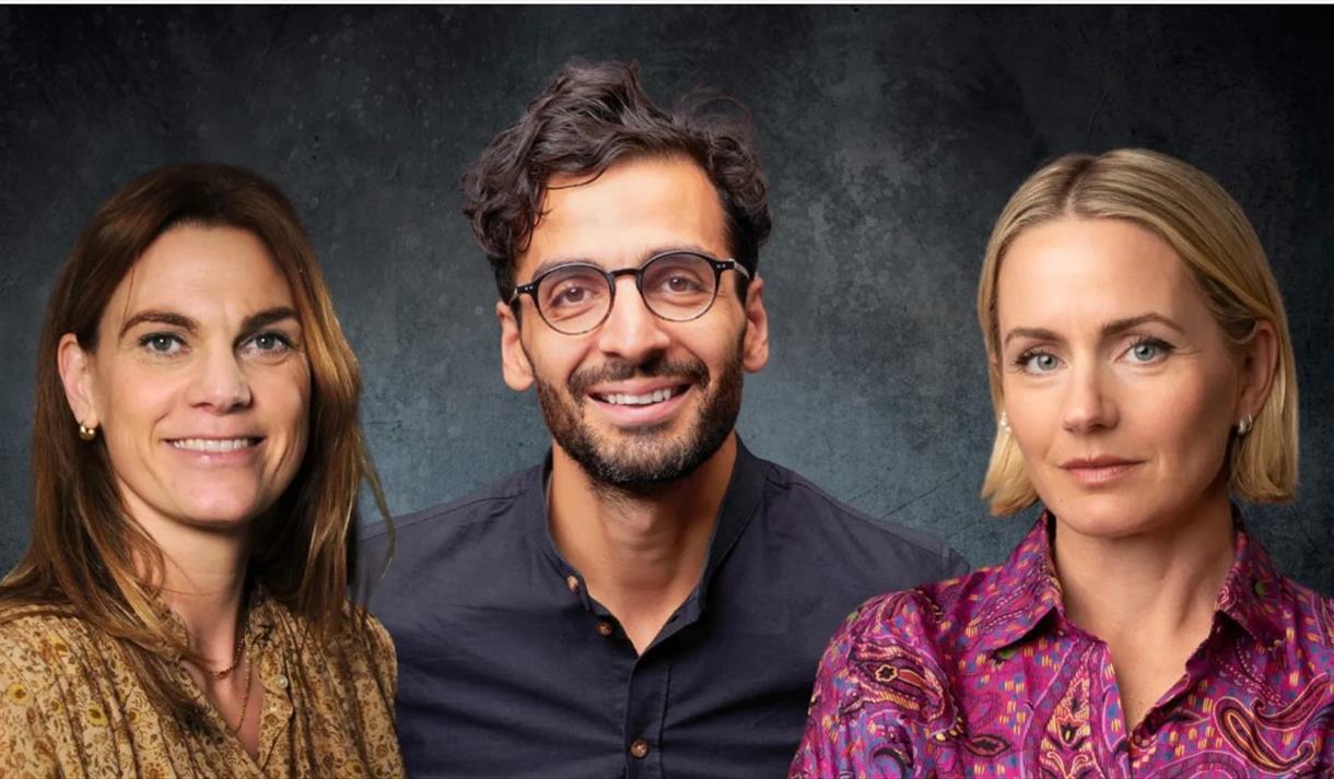 Kaveh Rashidi, Janne Amble og Marthe Opsal