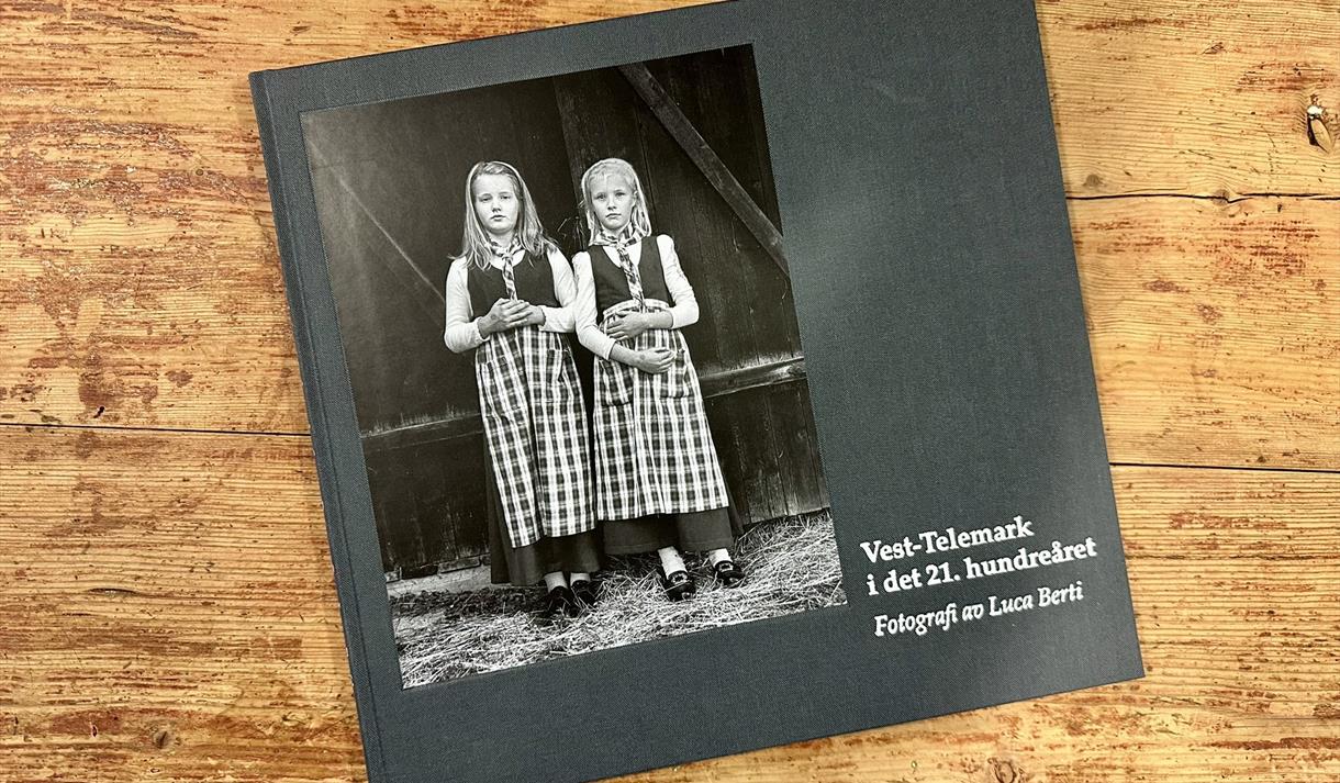 Omslag av boka Vest-Telemark i det 21. hundreåret av Luca Berti