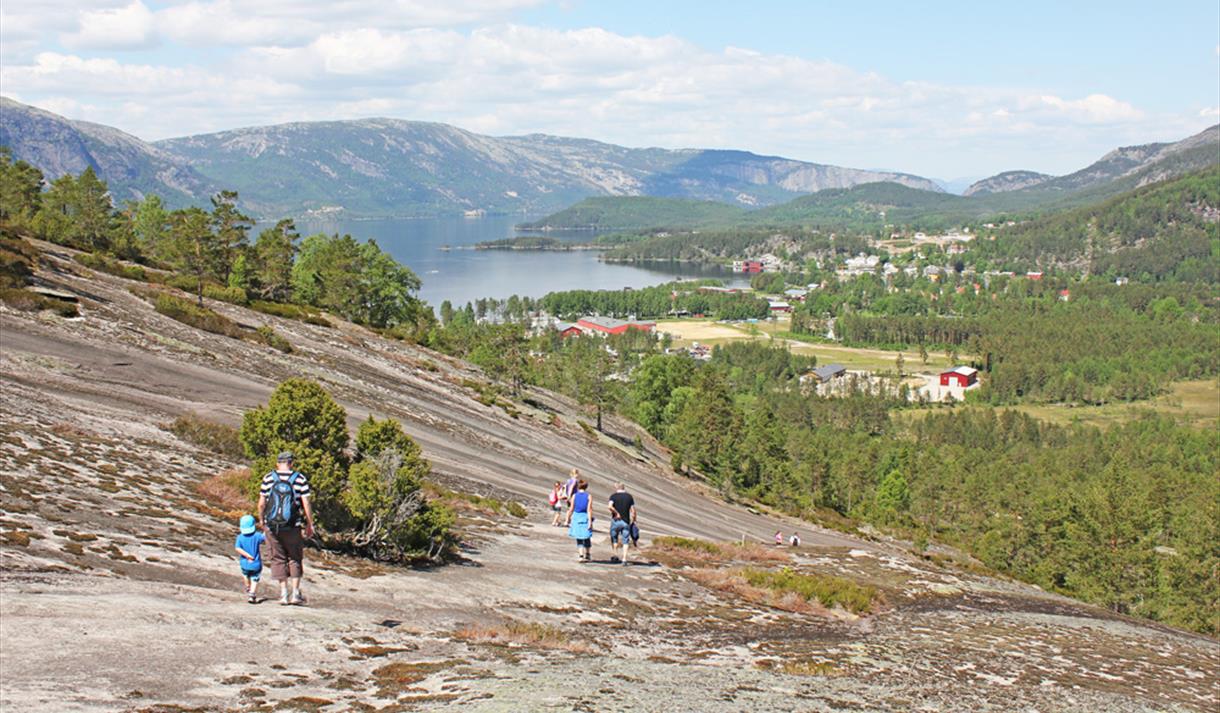 Skuggenatten - utsikt over Treungen