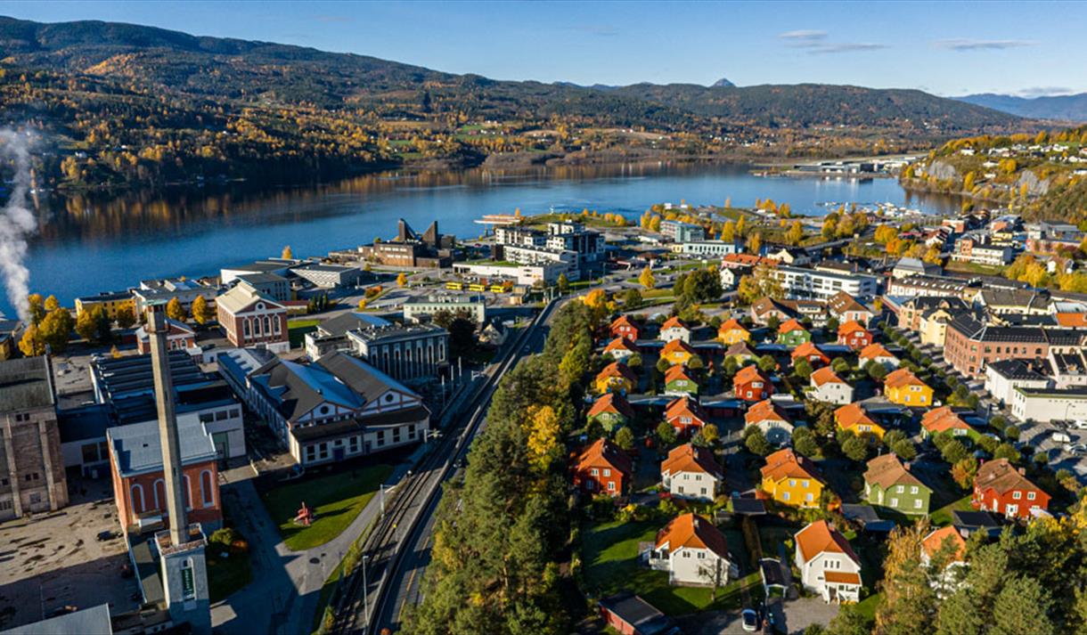 Grønnebyen i Notodden